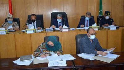 تفاصيل اجتماع المجلس التنفيذي لمحافظة المنيا