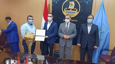 محافظ كفر الشيخ يكرم الفريق الأول لكرة السلة 