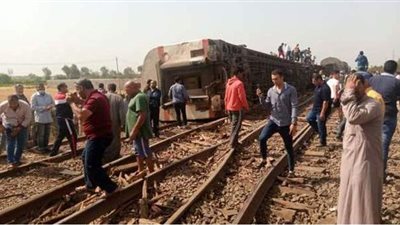 حبس سائق القطار ومساعده في حادث قطار طوخ