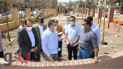 أبو ليمون يتفقد أعمال تطوير ورفع كفاءة شوارع منوف | صور