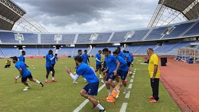 سلبية مسحة كورونا للاعبي بيراميدز استعدادا قبل مواجهة نكانا | صور