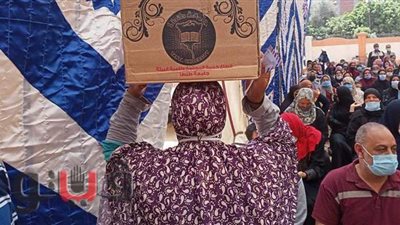 مساعدات نقدية وعينية لـ200 أسرة ضمن مبادرة حياة كريمة بالغربية