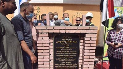 بـ 6 ملايين جنيه.. وضع حجر أساس مشروع إحلال وتجديد الصرف الصحي بـ ويصا