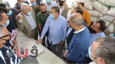توريد 3 آلاف و50 طن قمح خلال اليوم الأول بالمنوفية