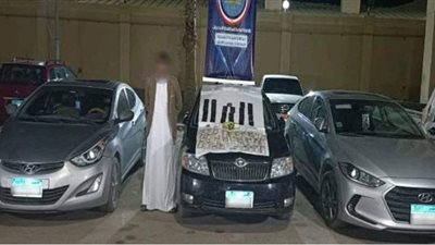 سقوط عنصر اجرامى بحوزته 22 طربة حشيش ومخدر الهيروين بالإسماعيلية