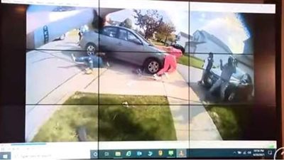 لحظة مقتل مراهقة أمريكية برصاص ضابط شرطة بولاية أوهايو | فيديو