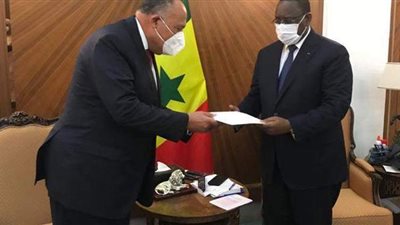 وزير الخارجية في داكار لتسليم رسالة من السيسي لنظيره السنغالي بشأن سد النهضة