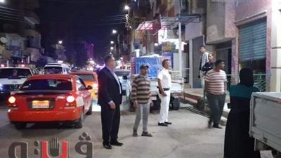 حملة ليلية مكبرة لرفع الإشغالات والتعديات بحي ثان الإسماعيلية