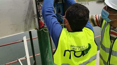 تركيب 5 أجهزة قياس ومراقبة منسوب مياه النيل بمحطات مياه الشرب في سوهاج