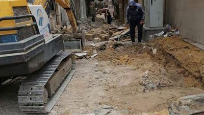 محافظ الإسكندرية: رصف ٩ شوارع بحي العجمي