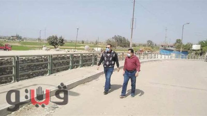 المحافظ يتفقد الكوبرى