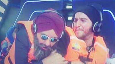 مشاجرة بين رامز جلال وأحمد مالك في 