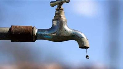 قطع المياه عن عدد من المناطق في المنيا