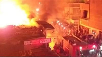 الأدلة الجنائية تكشف سبب حريق مبنى ملحق بدير الأمير تادرس بالدرب الأحمر