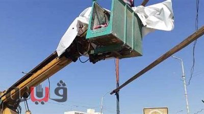 حملة إزالة مكبرة على أحياء مدينة الزقازيق