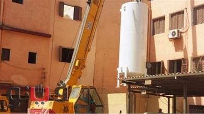 تانك نتروجين للتحسين الوراثى للثروة الحيوانية بالشرقية