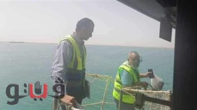 وفد هندي معني بشئون البحارة يزور طاقم السفينة المحتجزة إيفر جيفن | صور