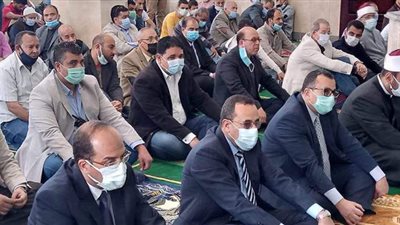 محافظ شمال سيناء يفتتح مسجد الشهيد محمد شراب