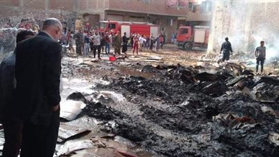 السيطرة على حريق بمخزن كرتون في شبرا الخيمة