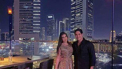 شاهد أحدث ظهور لياسمين صبري برفقة زوجها