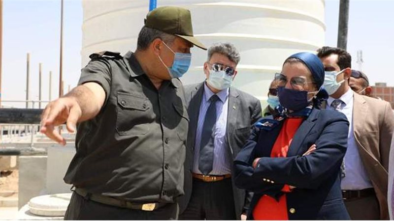 جانب من جولة وزيرة