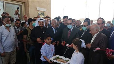 محافظ شمال سيناء يفتتح سوق الجملة الحضاري بالعريش | فيديو