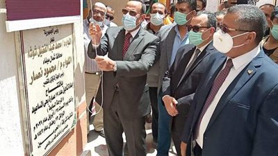محافظ شمال سيناء يفتتح 3 مشروعات جديدة بتكلفة 350 مليون | فيديو