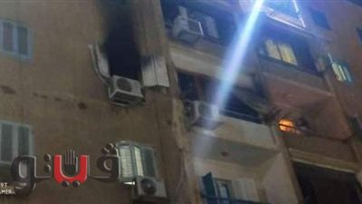 اندلاع حريق في منزل بالإسماعيلية بسبب شاحن لاب توب