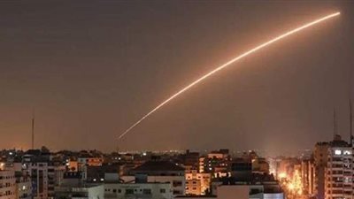 إطلاق صاروخ من داخل قطاع غزة تجاه إسرائيل