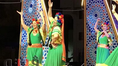 بالتابلوهات الاستعراضية.. القومية للفنون الشعبية تتألق على مسرح الهناجر | صور