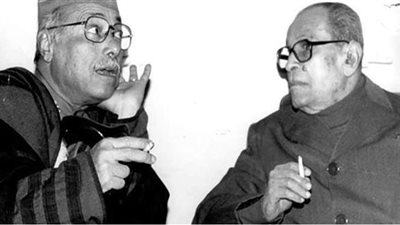 بدأت بأجره وانتهت بعبد الناصر.. حوار صريح بين الولد الشقي ومحفوظ بقهوة عبد الله في ليالي رمضان