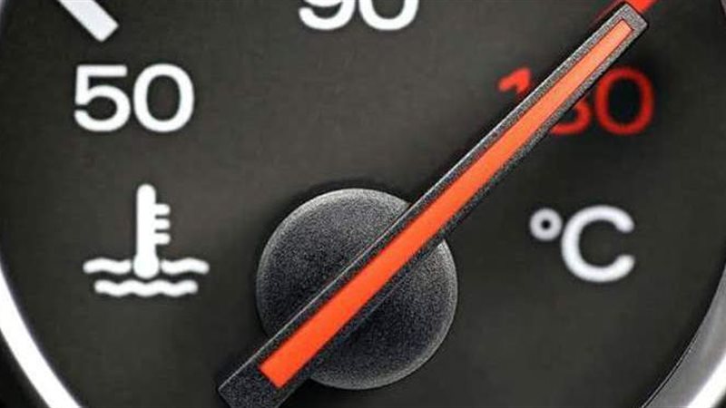 ارتفاع درجة حرارة