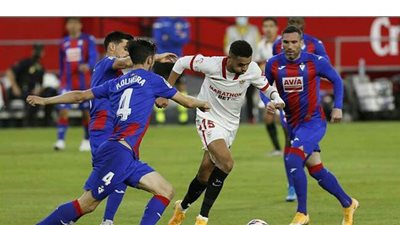 إشبيلية يفوز على غرناطة ٢-١ ويواصل صراعه على صدارة الليجا