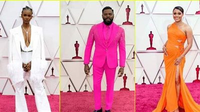 مميزة وجريئة.. أجمل 10 إطلالات لنجوم هوليوود على ريد كاربت Oscars 2021 | صور