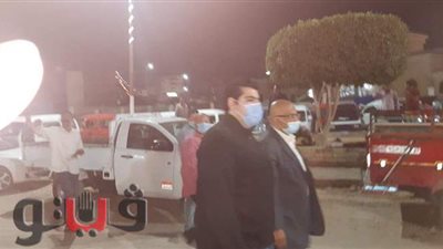 نائب محافظ الشرقية يتفقد شوارع مدينة فاقوس ليلا | صور