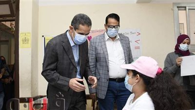 محافظ الغربية يتابع سير امتحانات نهاية العام الدراسي