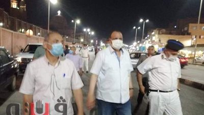 حملة موسعة لرفع الإشغالات من شوارع الأقصر