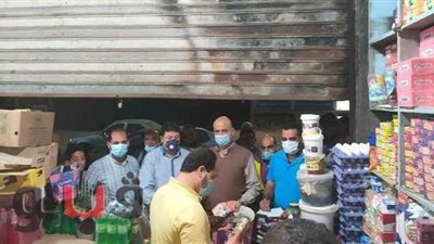 اعدام ألف عبوة زبادي والتحفظ على ٣٠ طن أعلاف بالشرقية