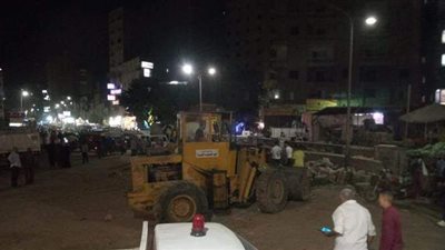 رفع ٨٠ حالة إشغال متنوعة بحي جنوب الجيزة|صور