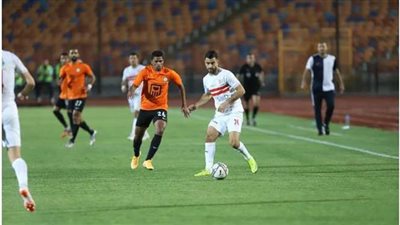 الزمالك يتقدم بثلاثية نظيفة على البنك الأهلي في الشوط الأول | صور