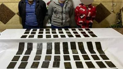 ضبط 125 طربة لمخدر الحشيش بحوزة عدة عناصر إجرامية بالبحيرة