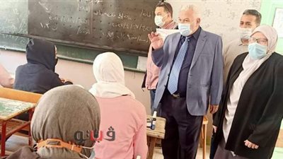 تعليم الإسكندرية يتفقد سير لجان امتحانات صفوف النقل