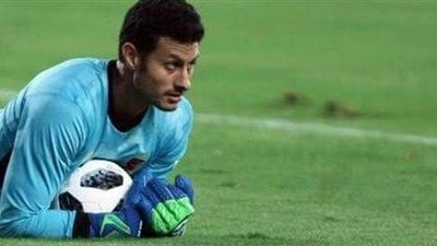 الشناوى يسعى للحفاظ على نظافة شباكه أمام المصري