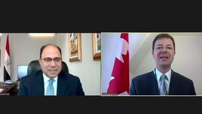 سفير مصر في كندا يجري لقاءات مكثفة مع أعضاء البرلمان الكندي بشأن سد النهضة