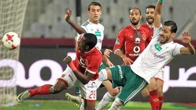 محمد شريف يتقدم للأهلي أمام المصري بعد 15 دقيقة