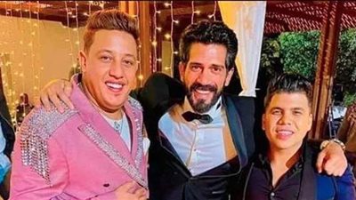 روجينا ترقص في فرحها مع عمر كمال وحمو بيكا في 