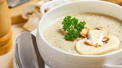 طريقة عمل شوربة الكريمة بالدجاج