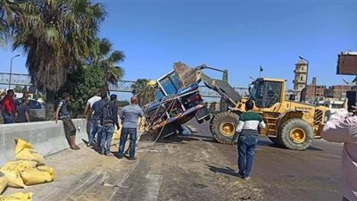 مصرع سيدة تحت سيارة أعلاف بصحراوي العامرية | صور