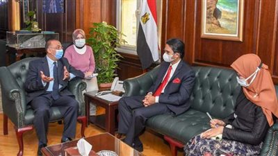 محافظ الإسكندرية يستقبل سفير أندونسيا لبحث سبل تعزيز التعاون بين الجانبين