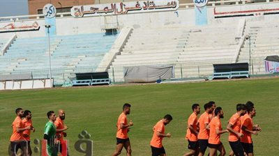 المحلة يرفع معدلات اللياقة البدنية استعدادا للأهلي |صور